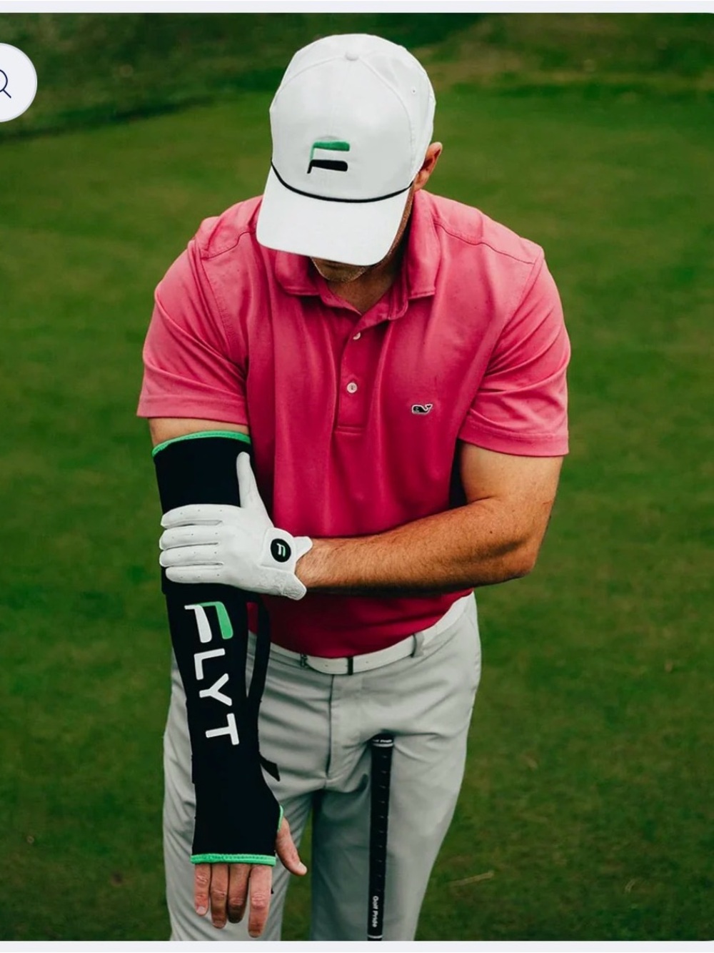 Flyt Golf Chipping Sleeve Golf Swing Trainer.